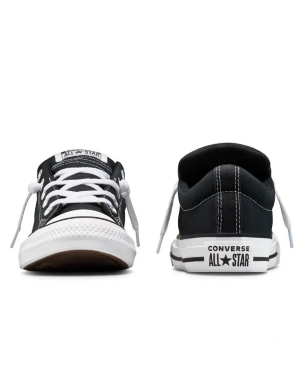 Converse Kids' Street Ox Low Top Sneakers - Black